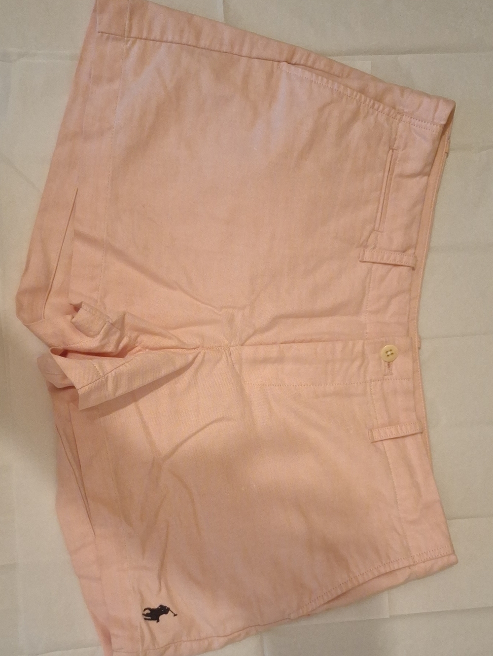 Women’s Pink Polo-Style Cotton Shorts